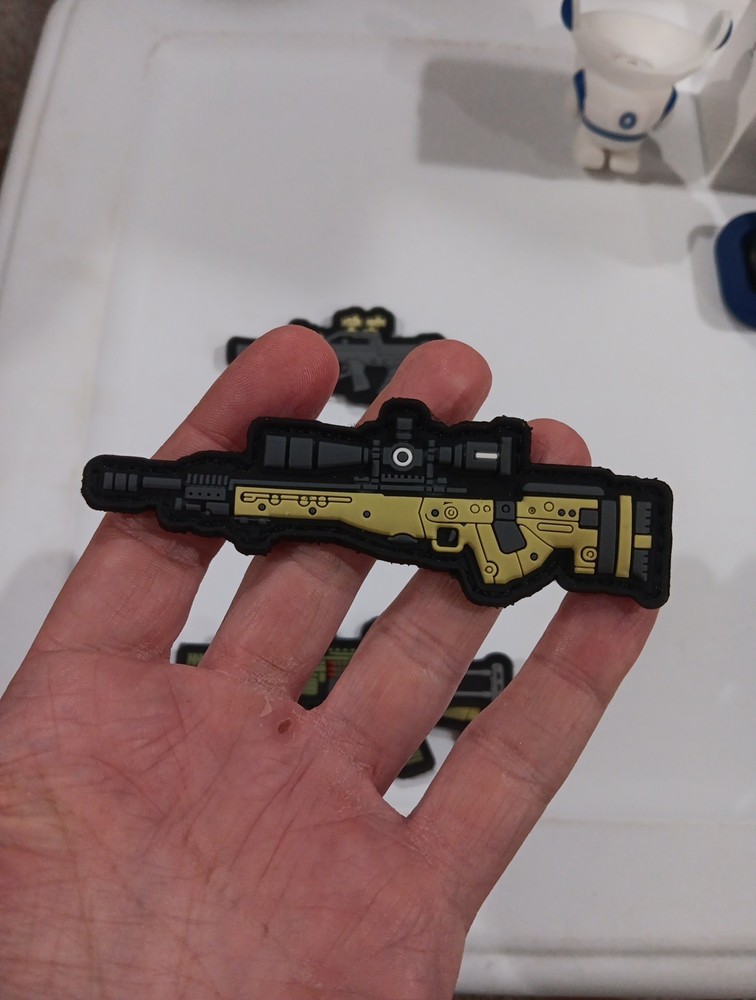 Pvc Morale Assault Rifle Patch Lot