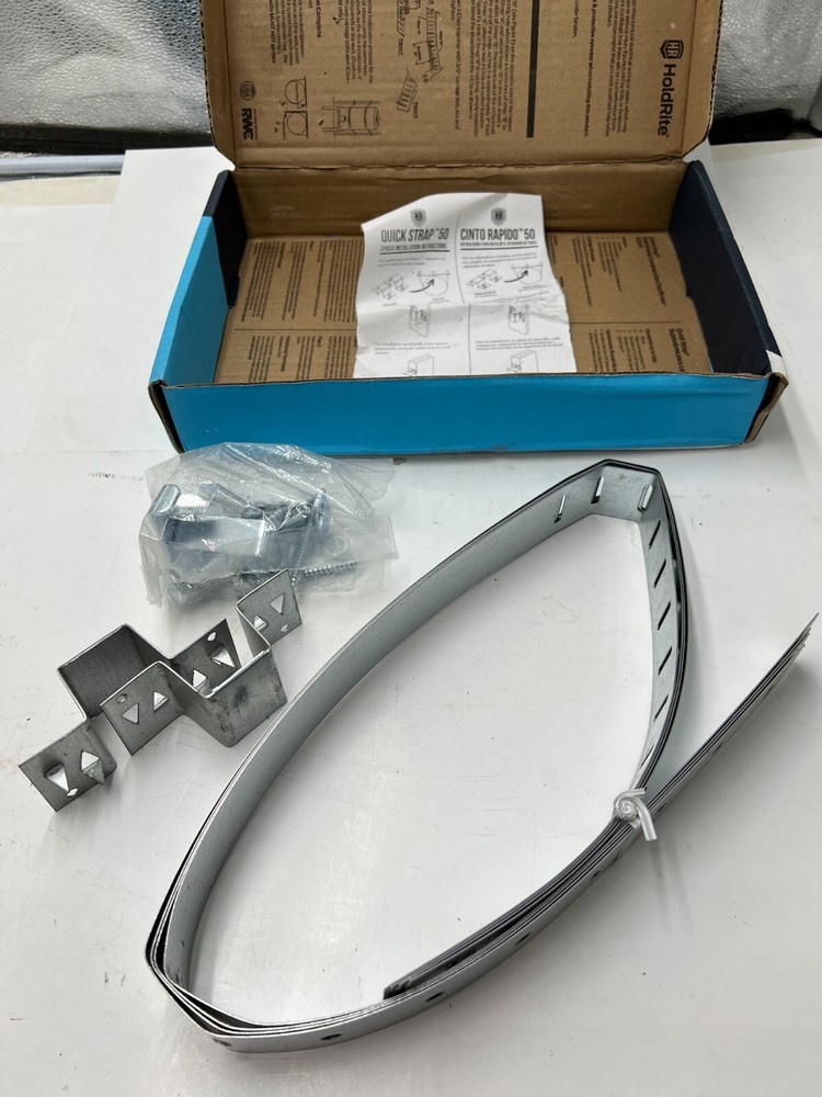 (QTY 1) Hold Rite Quick Strap 50 Galvanized Steel Water Heater Restraint