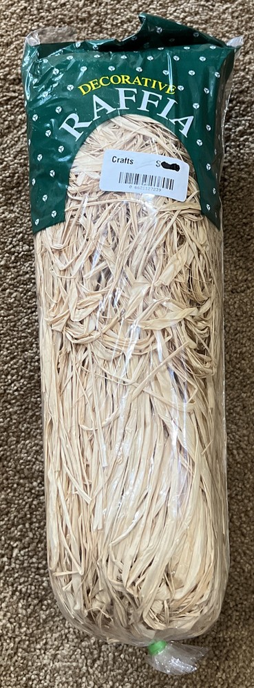 Raffia, Natural Madagascar 8oz