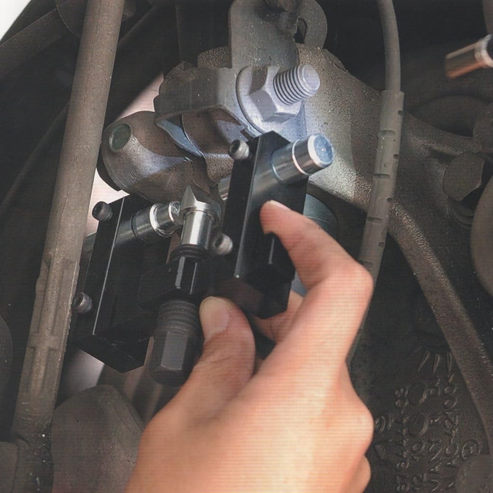 FIRSTINFO Universal Multi-Function Steering Knuckle Spreader Tool Set, Safety...