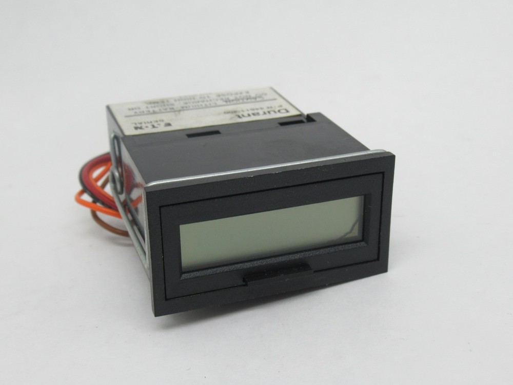 Durant 44611-400 8-Digit Totalizer with Front Panel Reset DAMAGED DISPLAY NEW