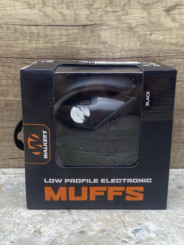 Walkers Electronic Ear Muffs - Black