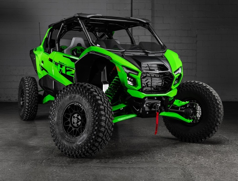 Assault Industries Half Windshield for Kawasaki Teryx H2/See Fitment