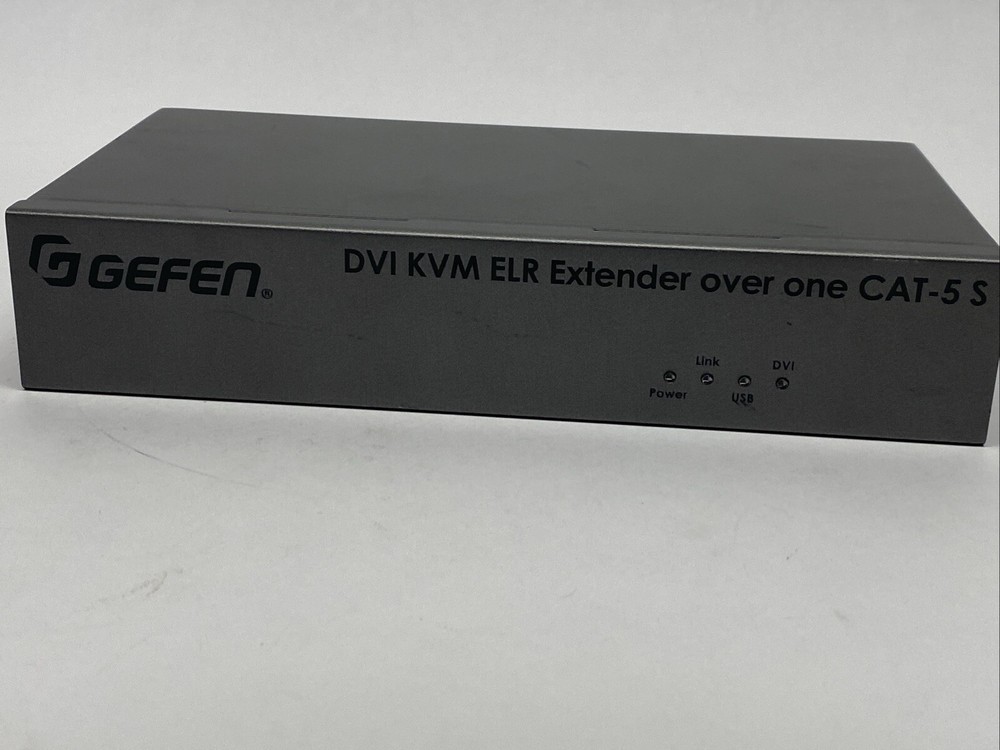 Gefen EXT-DVIKVM-ELRS DVIKVM Extra Long Range Extender NO POWER CORD