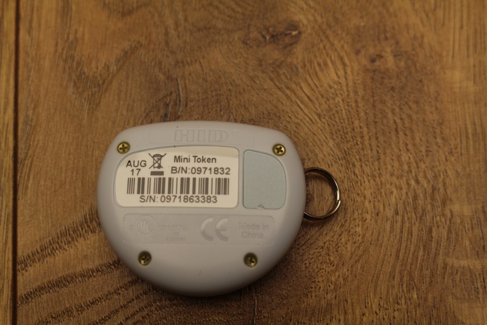 HID "MINI TOKEN" PASSWORD KEY FOB - sold individually
