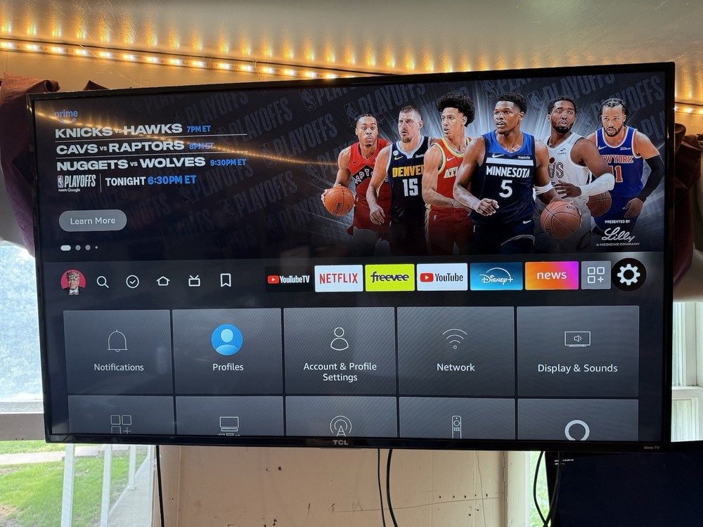 Amazon Fire TV LY73PR w/ Remote Power Ethernet Adapter Tested