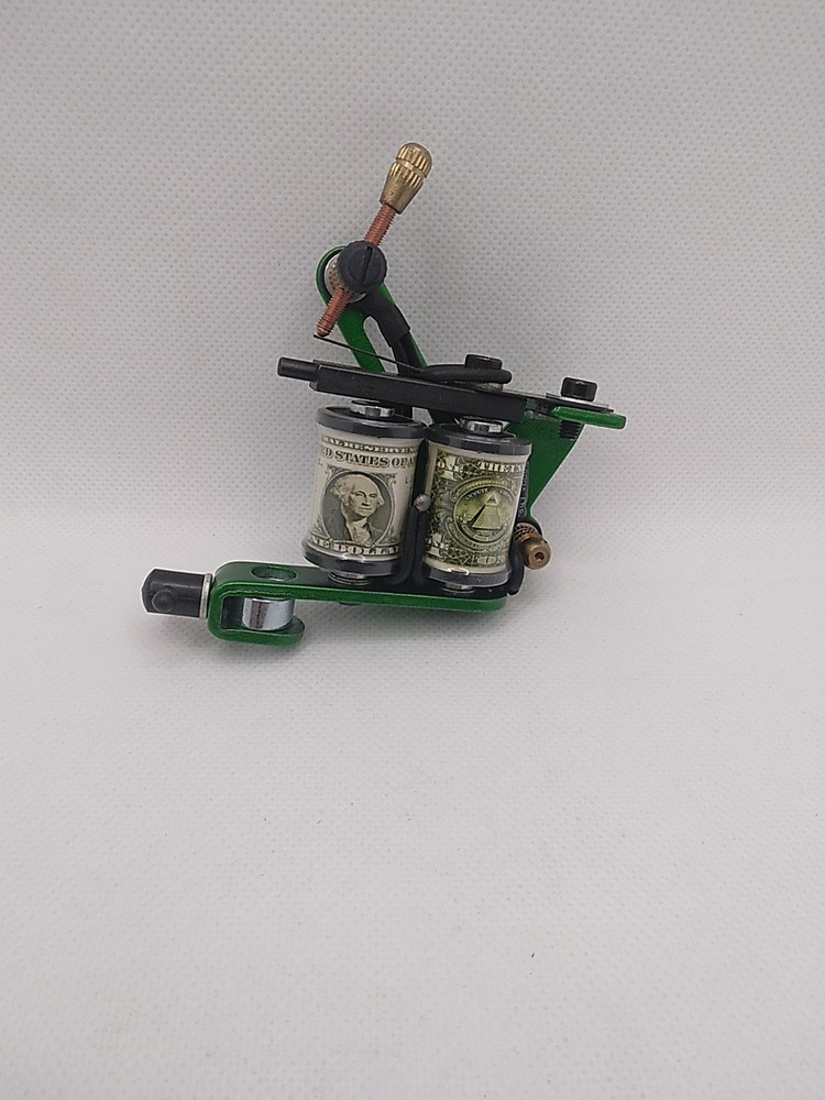 Tattoo Machine Coil Green Frame