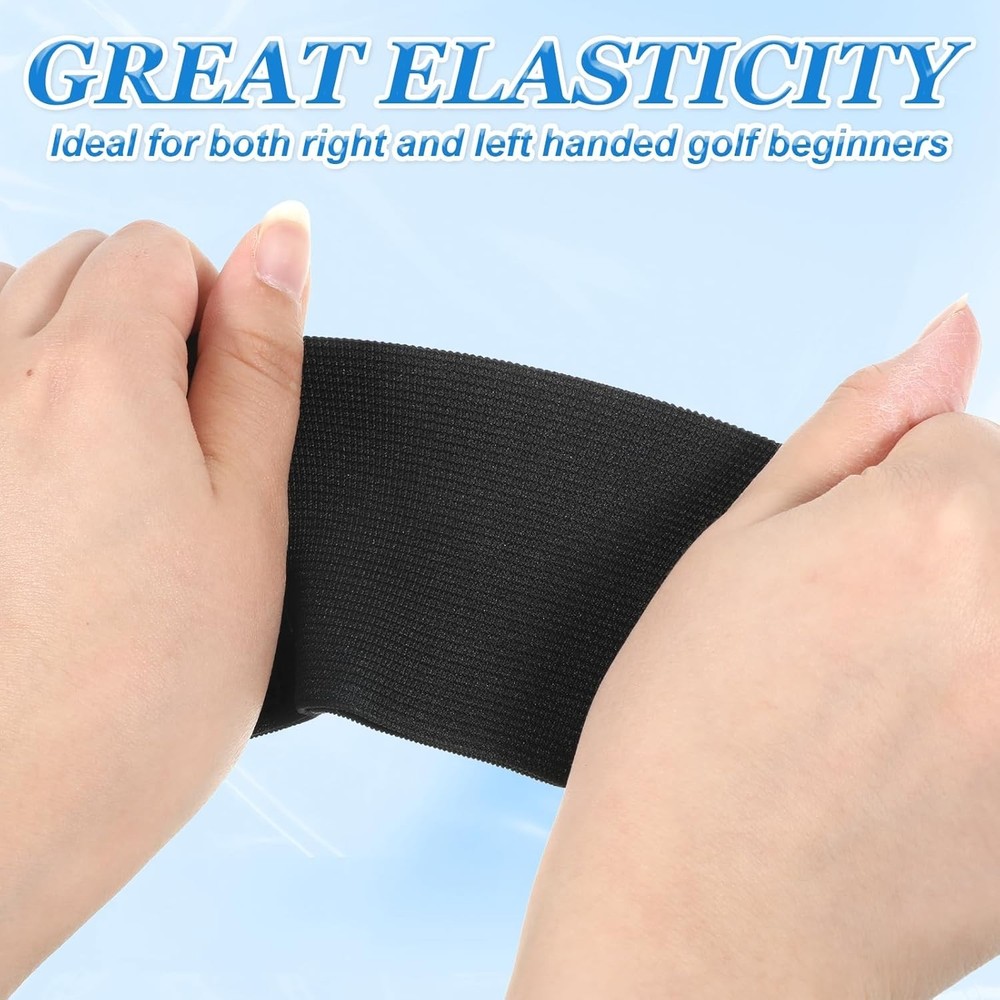 2 PCS Golf Swing Band Golf Swing Training Aid Swing Elastic Swing Correcting