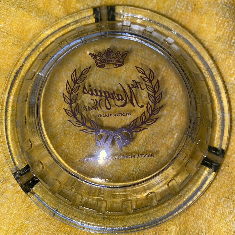 The Marquis West Restaurant Ashtray