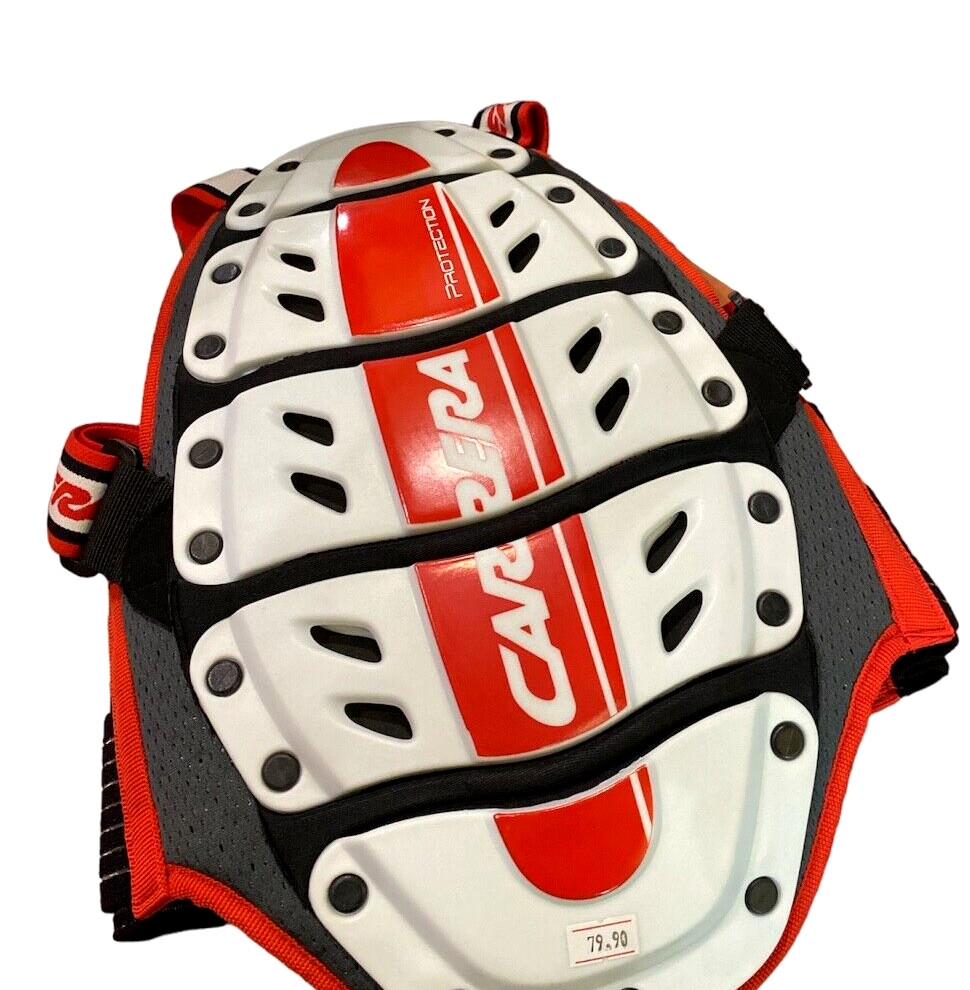 Carrera Ski Protection Back Black/White Small