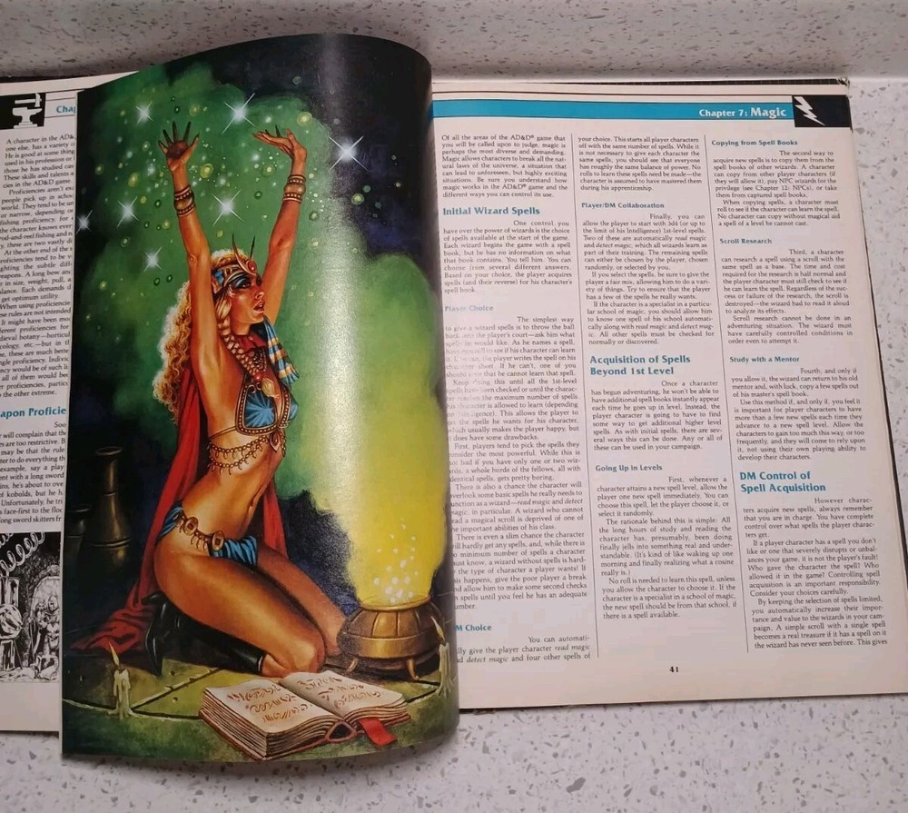 Advanced Dungeons & Dragons Dungeon Master's Guide 2nd Edition TSR #2100 1989