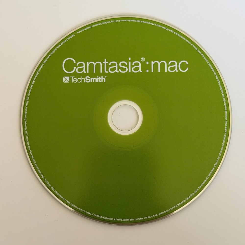 TechSmith Camtasia Studio Mac Video Editing Software