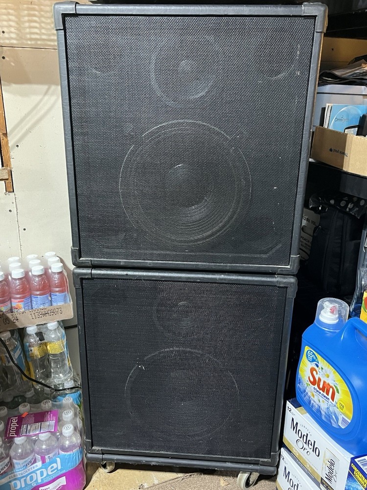 Hartke HA3500 W/2 Custom Built Cabinets