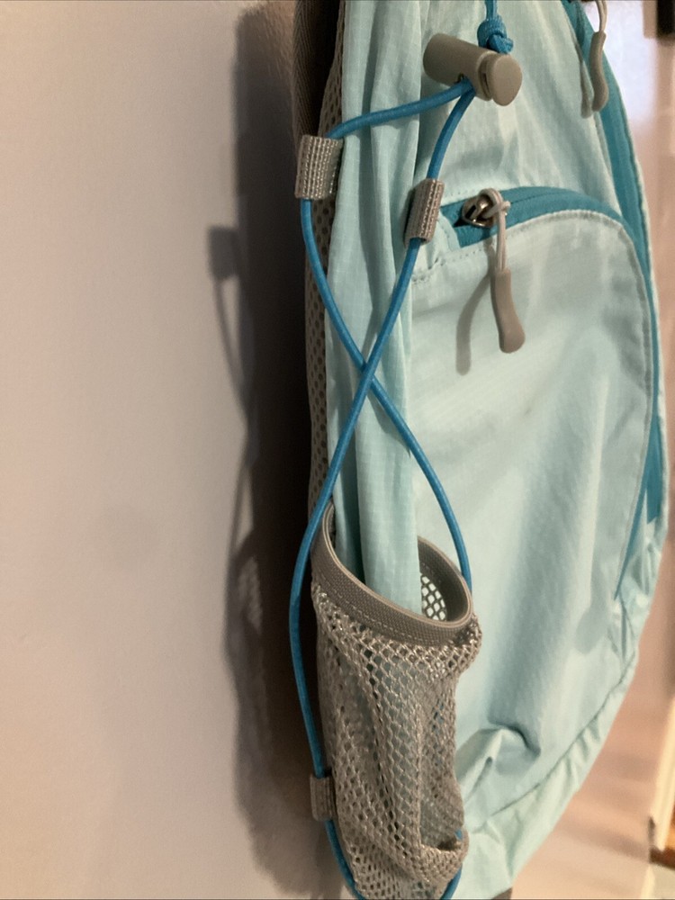 Eddie Bauer Blue Sling Backpack, Adjustable Strap Multiple Pockets