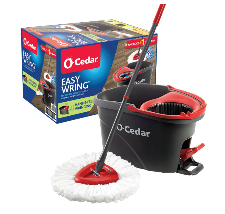 O-Cedar EasyWring Spin Mop & Bucket System