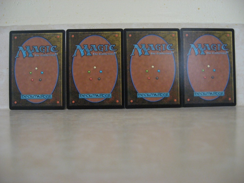 MTG --- Foundations --- EVOLVING WILDS x4 --- NM --- (1 foil and 3 regular)