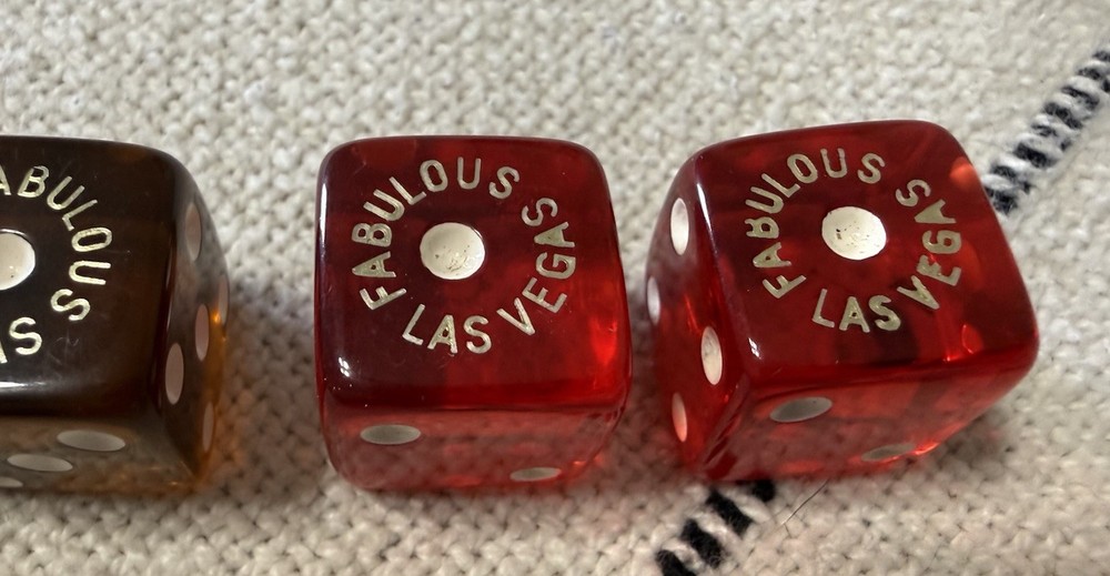 Fabulous Las Vegas Dice - Three Pair