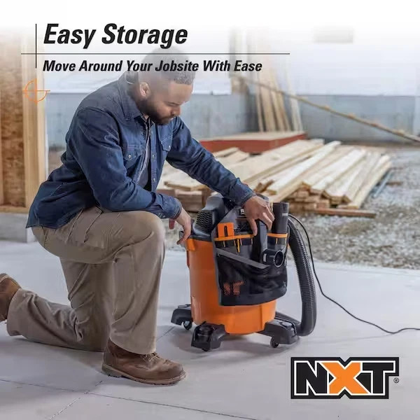 RIDGID NXT Shop Vacuum Attachment Storage Bag Organizer Accessory for Select RID