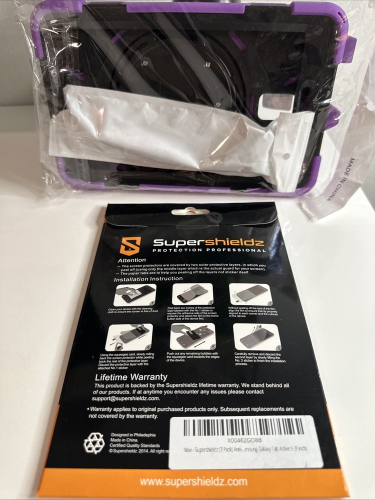 Samsung Active 5 Case Cover + Supershieldz Screen Protector