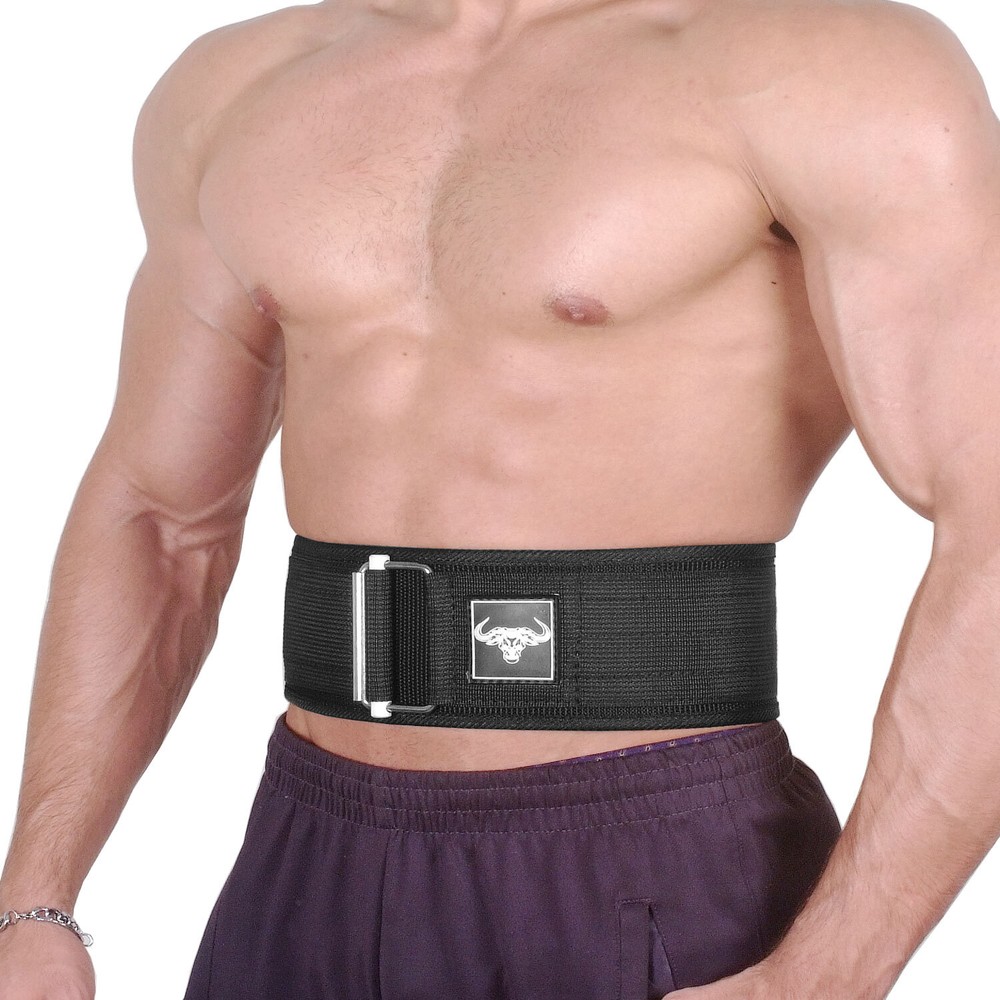 IBRO Quick Locking Premium Weight Lifting Belt - Powerlifting, Cross Training