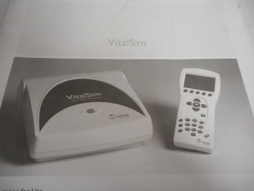 Laerdal Vital Sim Patient Simulator System Users Manual