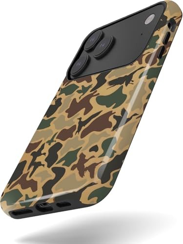 Generic Case Compatible with iPhone for iPhone 17 Pro Max Camo Camouflage Duck
