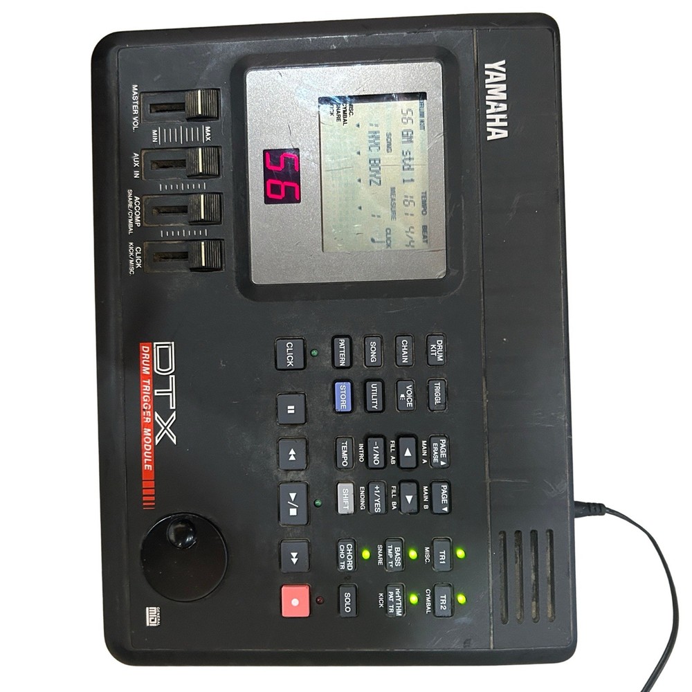 Yamaha DTX Drum Trigger Module Version 2.0 Electronic Drum Brain Tested Working