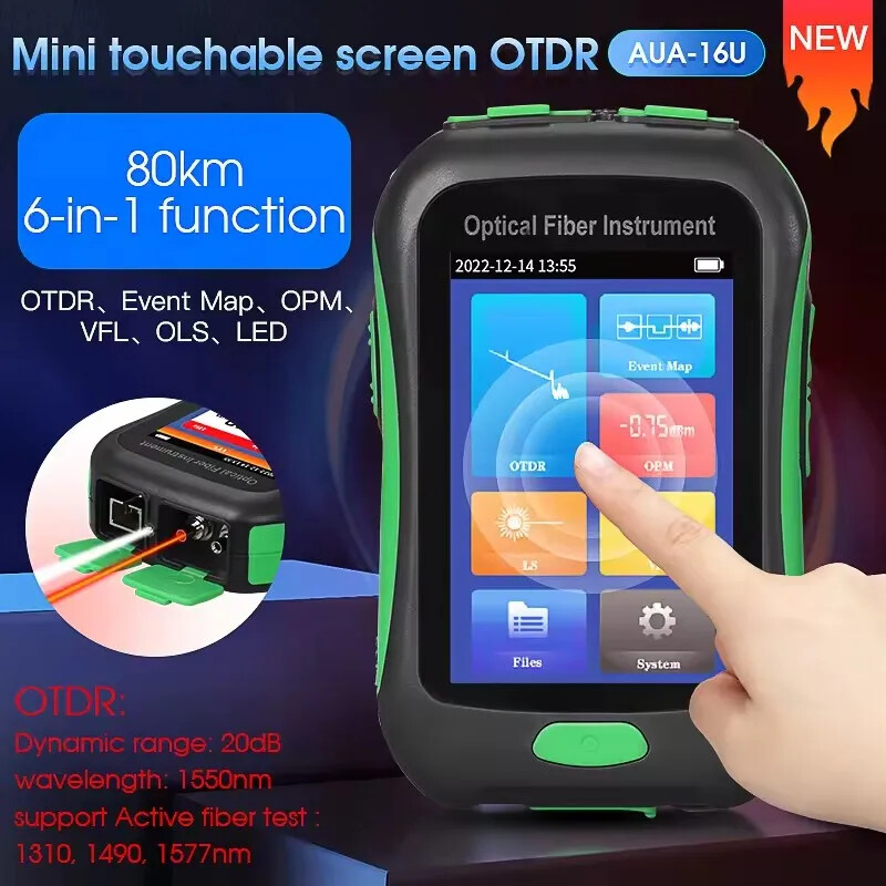 Optical Time Domain Reflectometer 80KM Multifunctional Online Testing 1550nm