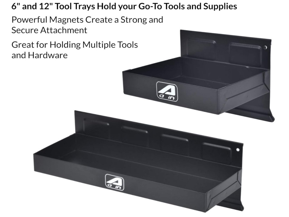 Magnetic Toolbox Tray Set, Tool Box Holder Accessories for Tool Organizer,Garage