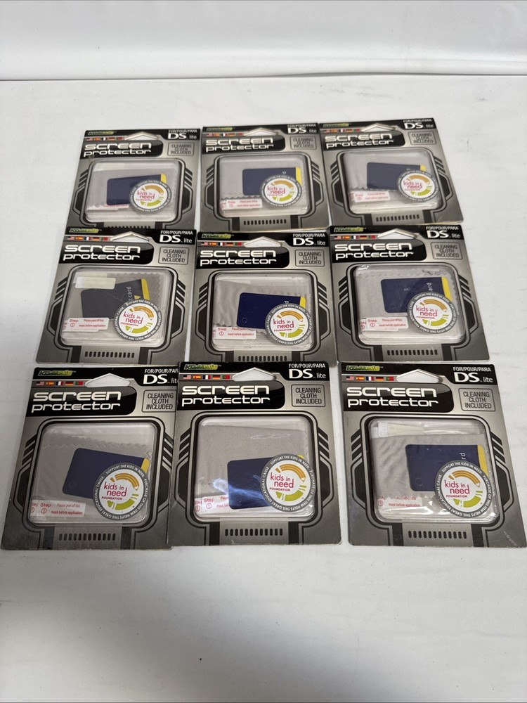 Nintendo DS Lite Screen Protector (Komodo) 9-lot