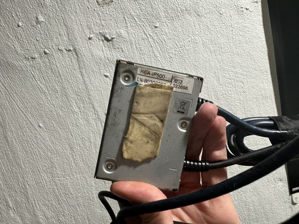 KENWOOD KCA-IP500 IPOD INTERFACE ADAPTOR DOCK CABLE & CONNECTER