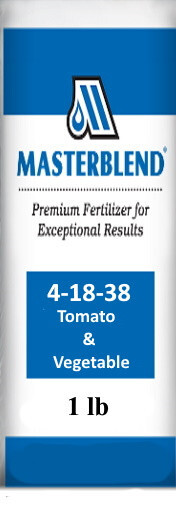 Masterblend Tomato & Vegetable Fertilizer 4-18-38 - 1 lb