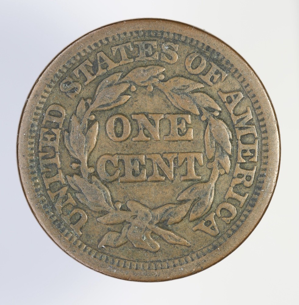 1848 Braided Hair Large Cent (B2080)