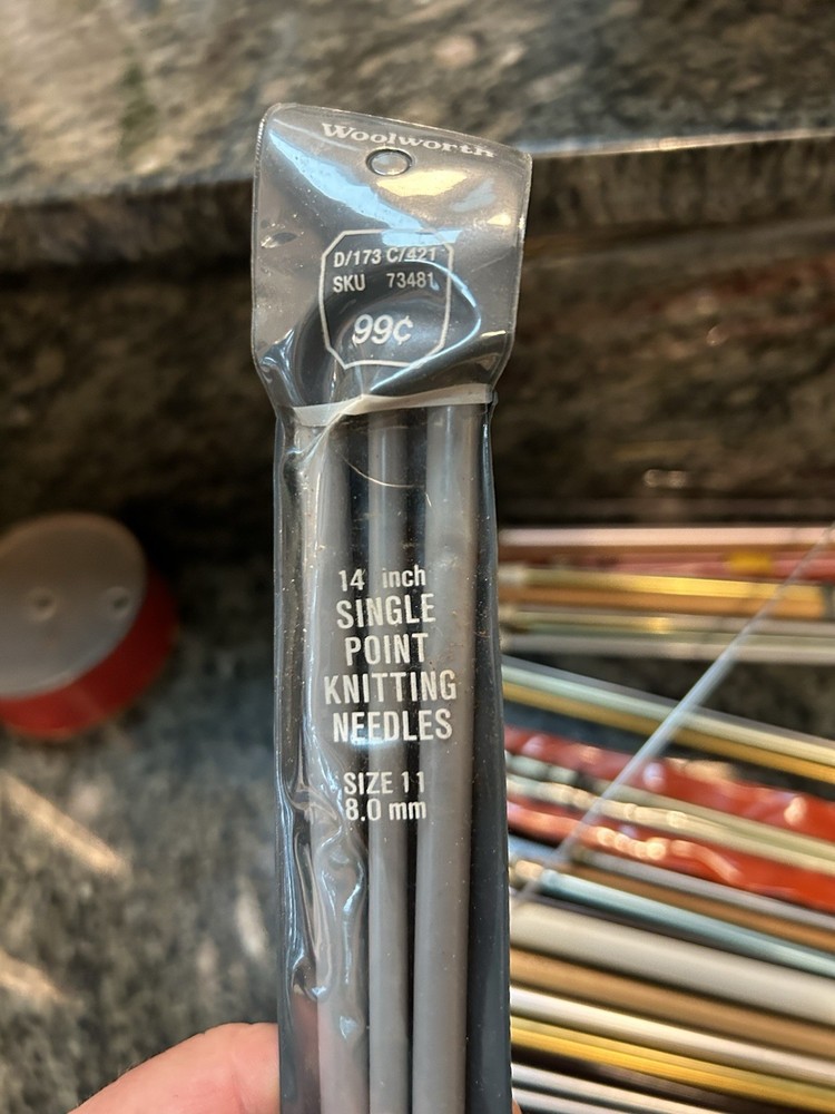 Vintage Knitting Needle Collection