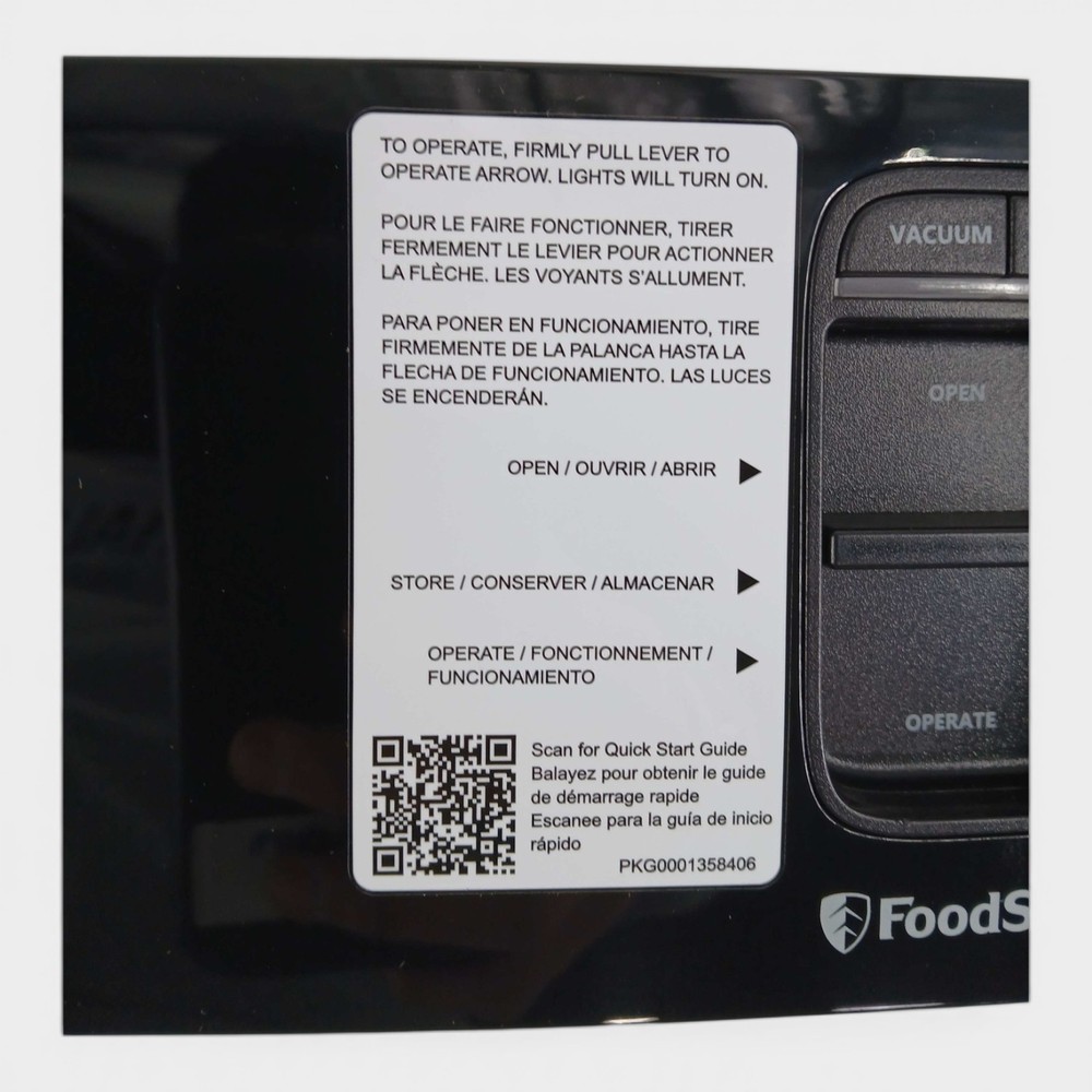 Foodsaver Space Saving Compact Machine Vacuum Sealer (Untested)