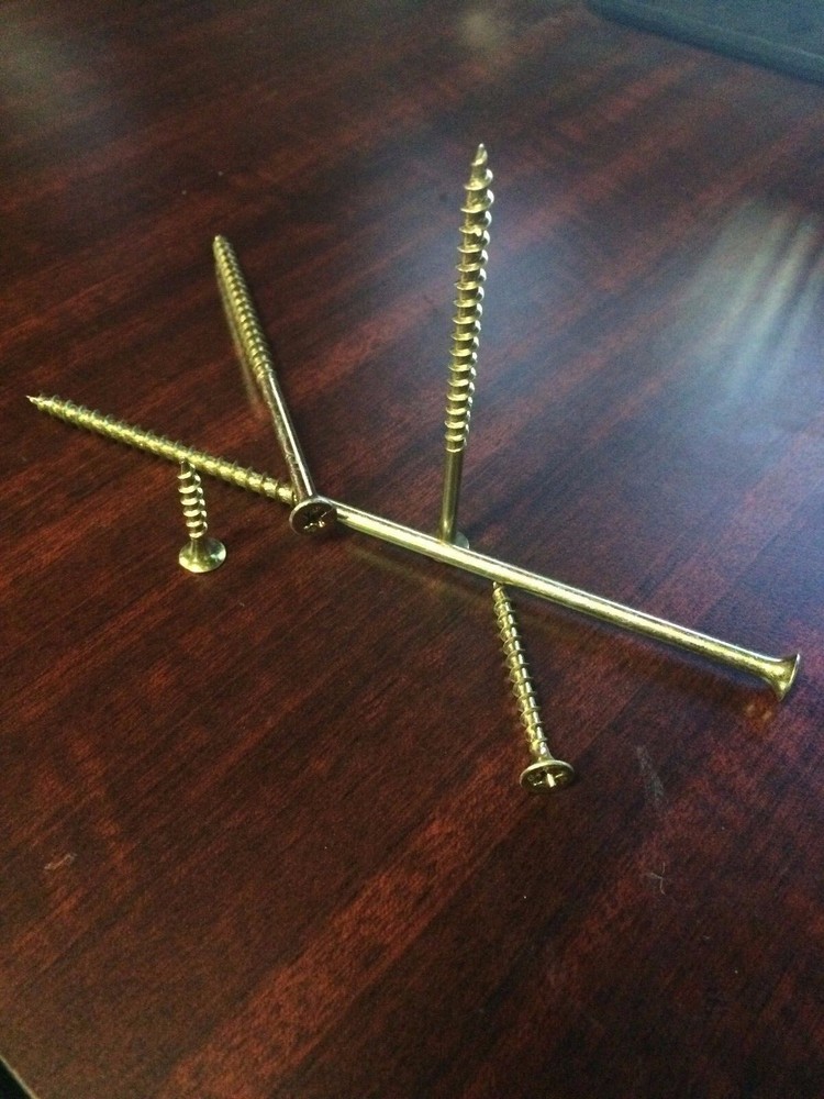 INTERCORP Drywall/Deck Screws Yellow Zinc (Choose Size & Quantity)