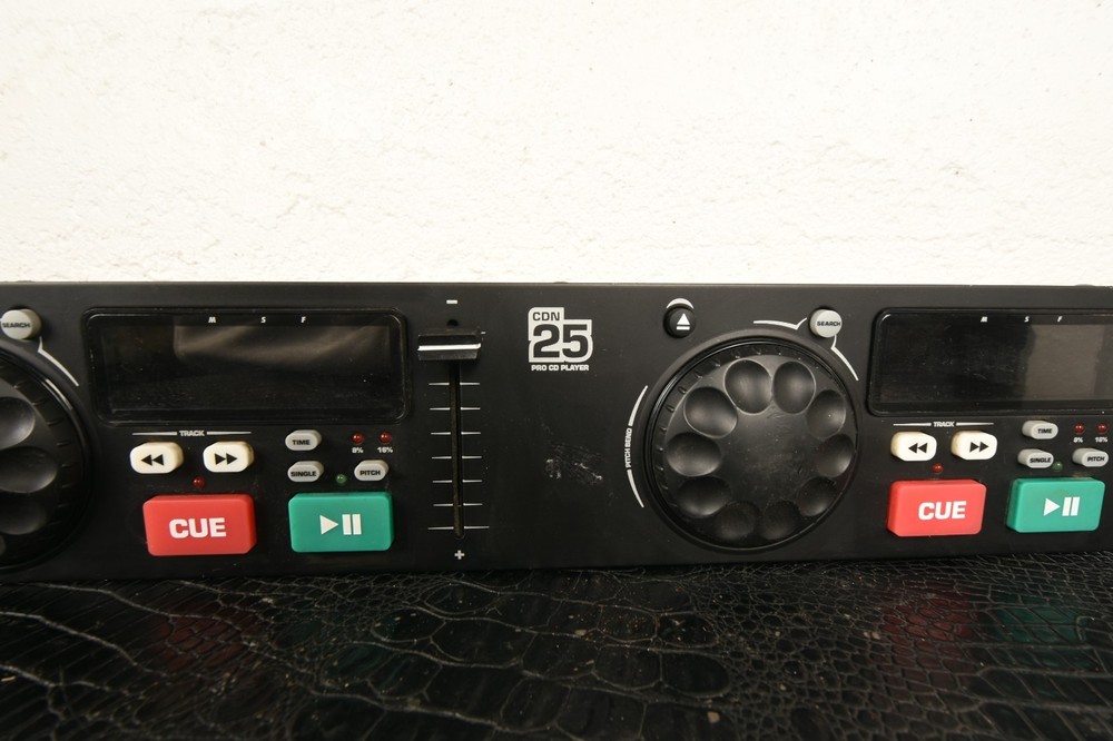 Numark CDN-25 Pro CD Player Controller DJ Rack