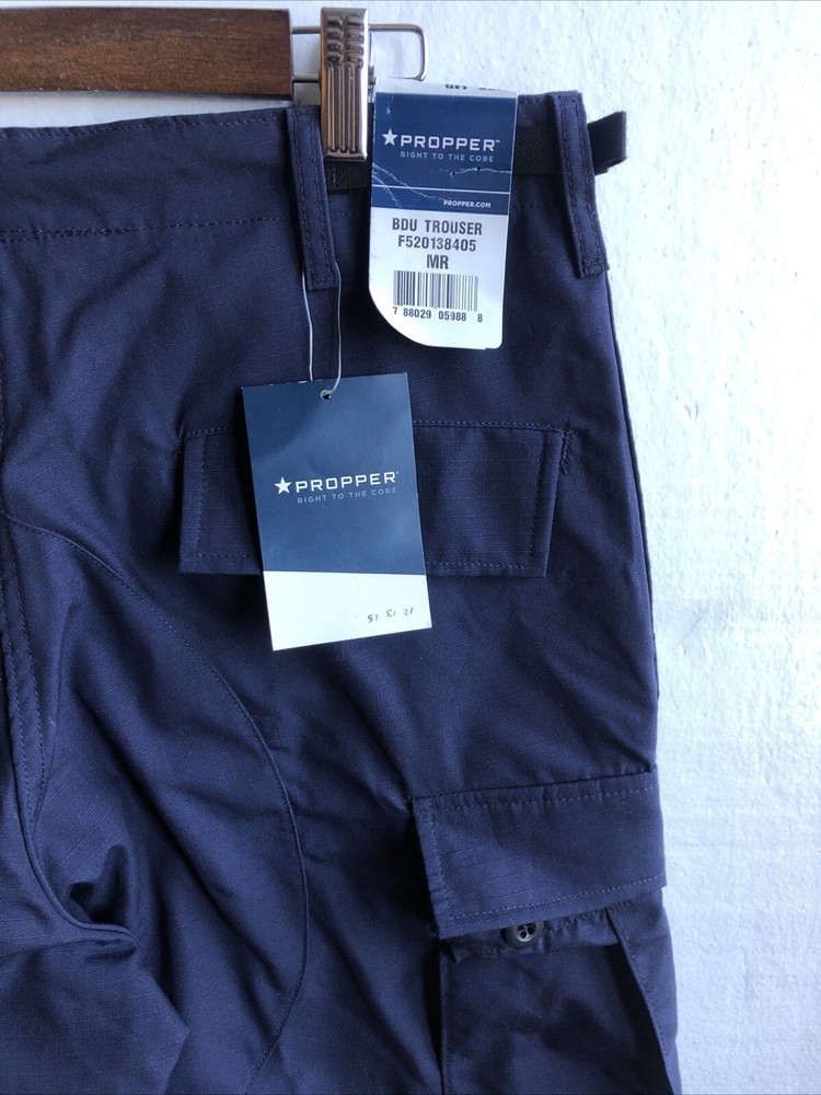 NEW BDU Propper Pants - Navy - Medium Regular Brand New With Tags
