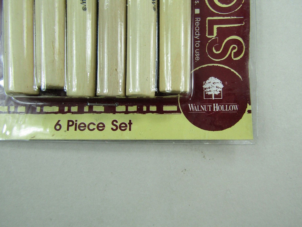 Walnut Hollow Carving Tools 6 Piece Set No. 24651 Multi Surface Use Ready to Use