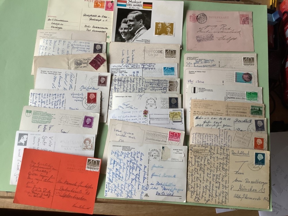 Netherlands & colonie postcards 25 items Ref A2110