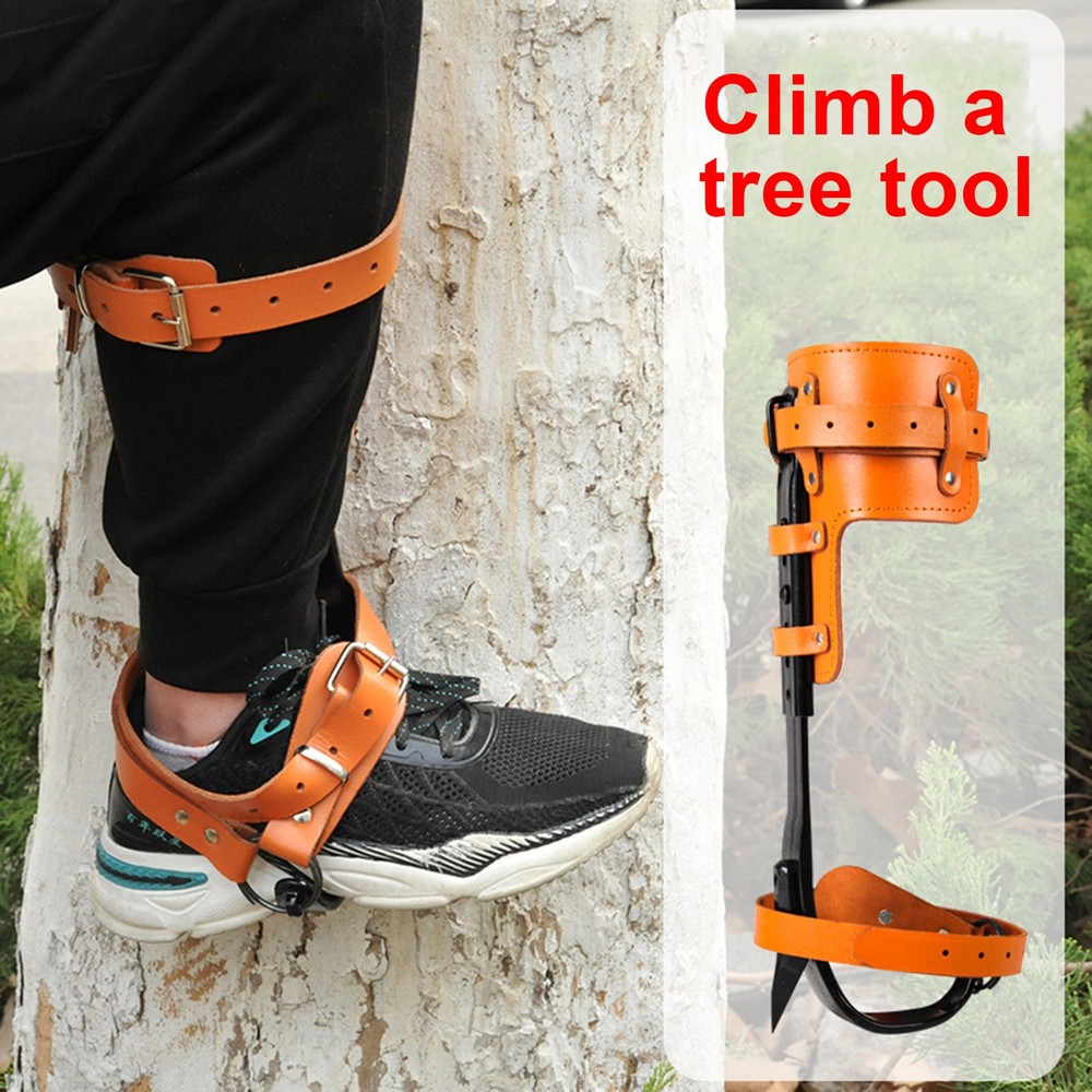 Tree Climbing Spike Set with Safety Belt for Tree Work Camping Accessories