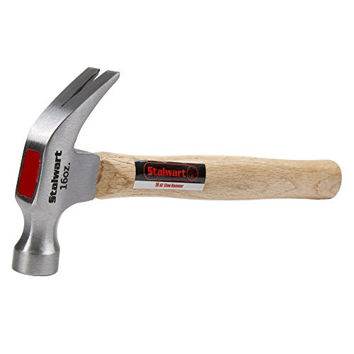 16-Ounce Claw Hammer - Basic Hand Tool for DIY and Woodworking with Natural