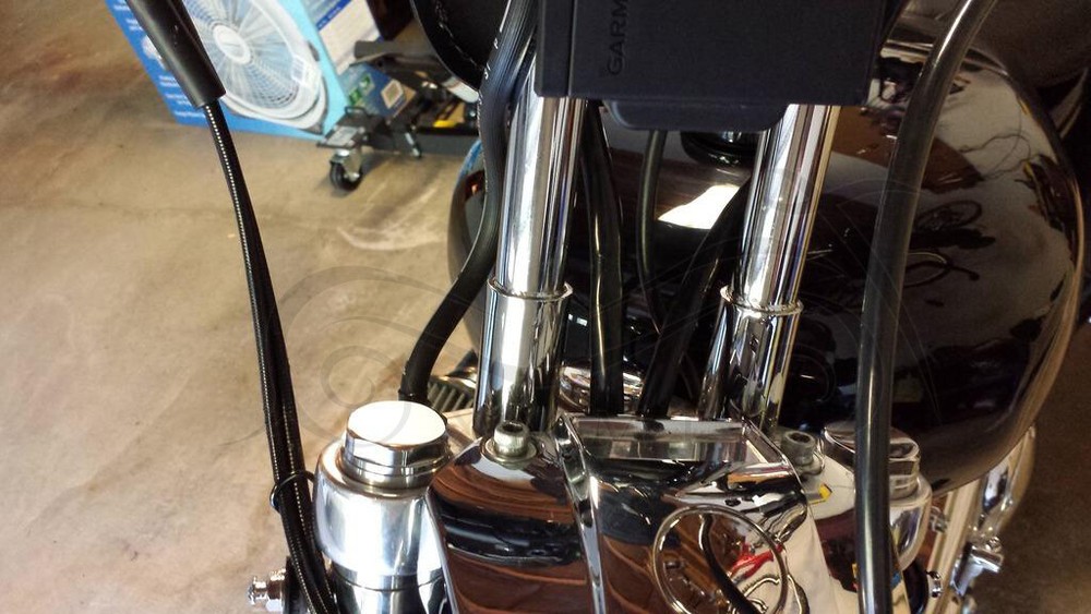 1.75" Chrome Handlebars Riser Extensions For Harley 1" Handlebars Softail Dyna