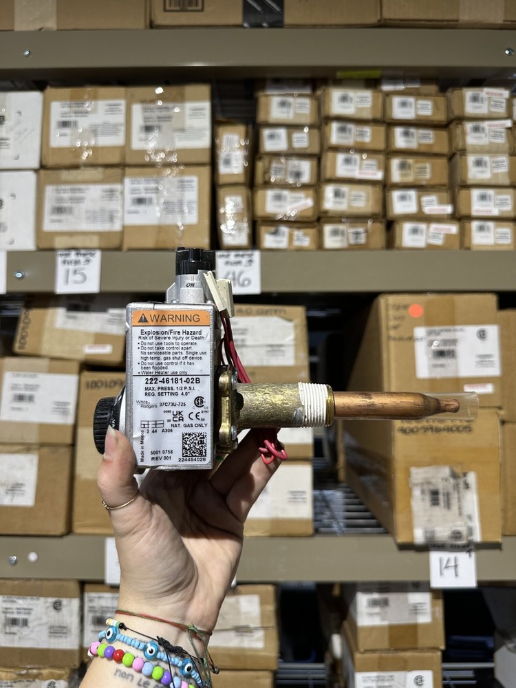 265-46181-02C | 222-46181-01B | Bradford White Gas Valve, NG