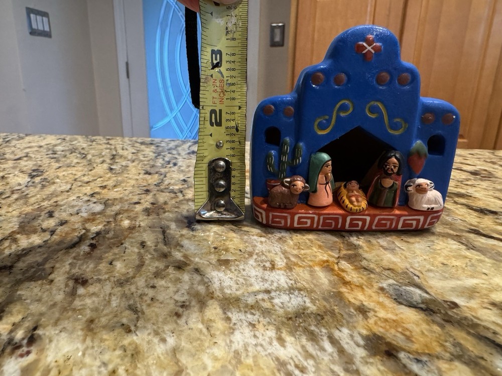 Peruvian Folk Art Nativity Scene