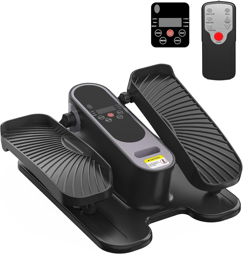 Quiet Mini Elliptical Leg Exerciser - Remote-Controlled for Comfortable Workouts