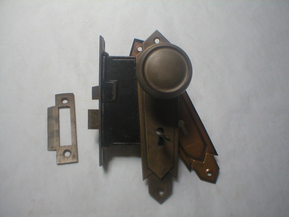 Antique Art Deco Era Door Hardware