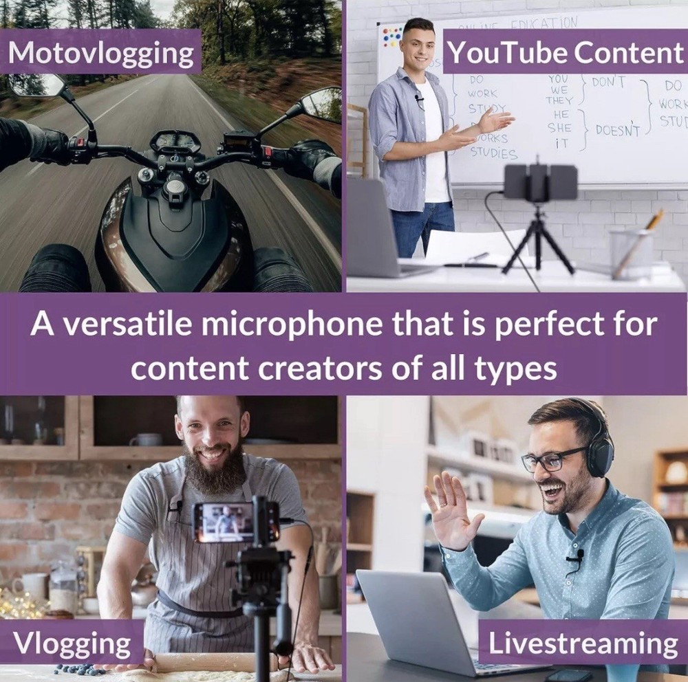 Purple Panda Microphone Kit -