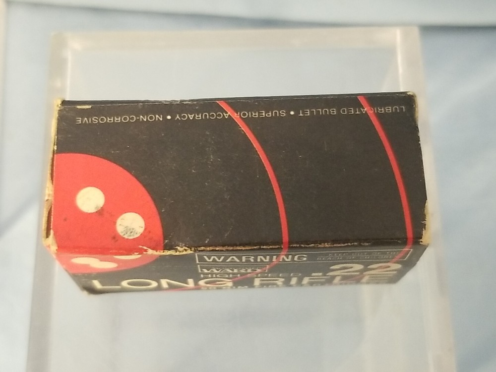 EMPTY Ammo Box 22 Long Rifle Montgomery WARD WARDS EMPTY BOX
