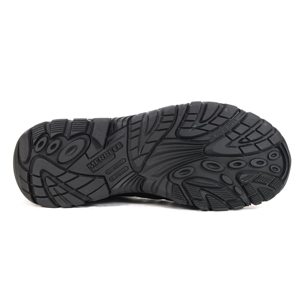 Merrell Men's Moab Velocity Mid Black Waterproof Tactical Boots
